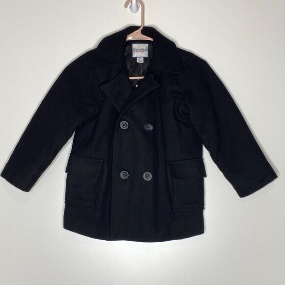 New Kitestrings Wool Blend Double Breasted Coat Toddler Girl's Size 5-6 - Picture 1 of 7